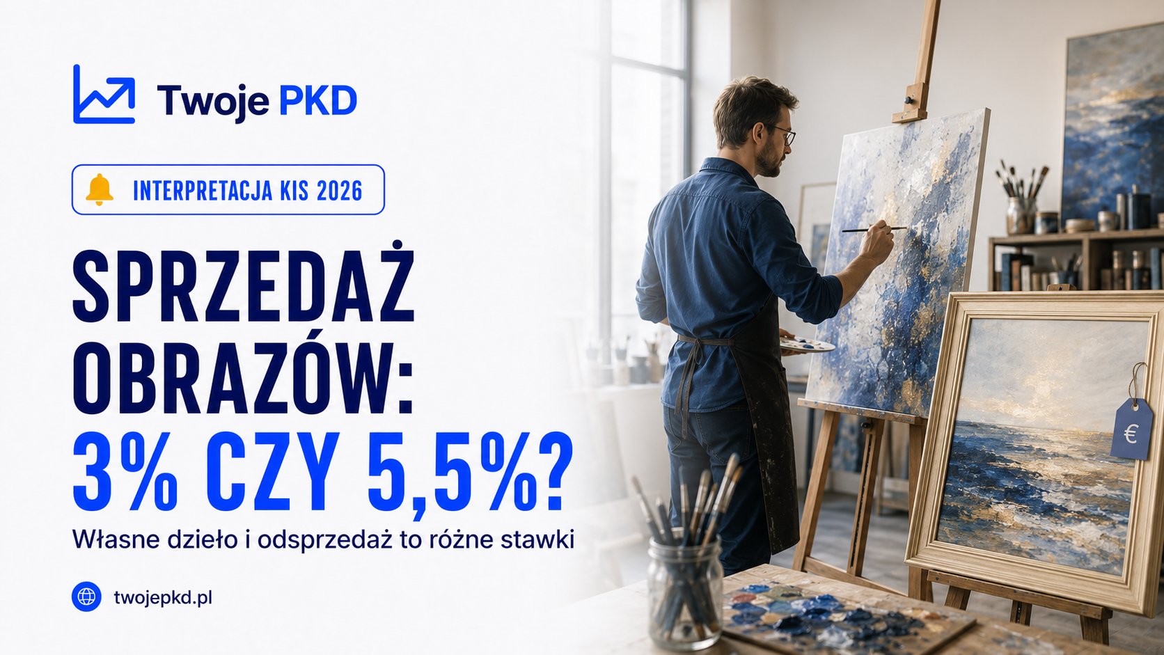 Ilustracja do opracowania: Sprzedaż obrazów na ryczałcie – 3% czy 5,5%? Nowa interpretacja KIS